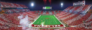Oklahoma Sooners NCAA Stadium Panoramics End View Photography By MasterPieces