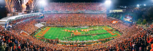 Clemson Tigers NCAA Stadium Panoramics Center View Photography By MasterPieces