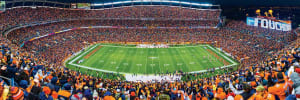 Denver Broncos NFL Stadium Panoramics Center View Father's Day By MasterPieces