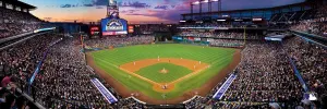 Colorado Rockies MLB Stadium Panoramics Center View Photography By MasterPieces