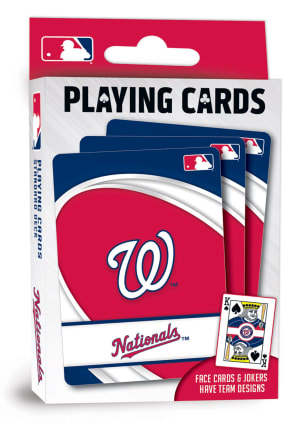 Washington Nationals Playing Cards By MasterPieces
