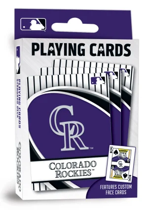 Colorado Rockies Playing Cards By MasterPieces