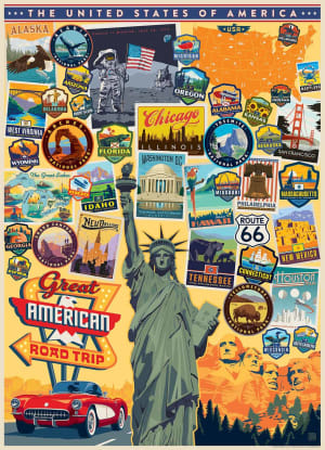 Great American Road Trip United States By Willow Creek Press