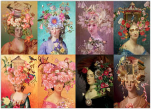 Ladies Collage By Crown Point Graphics