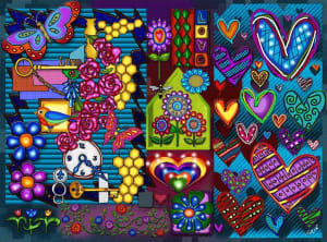 Time For Love Valentine's Day By Jacarou Puzzles