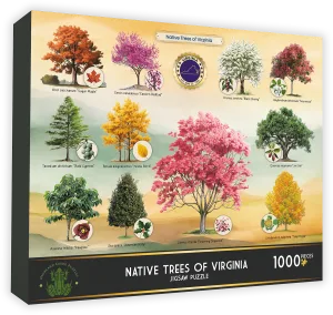 Native Trees of Virginia Collage By Highland Creek