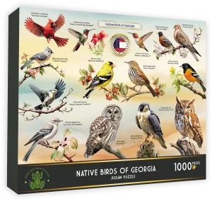 Native Birds of Georgia Collage By Highland Creek