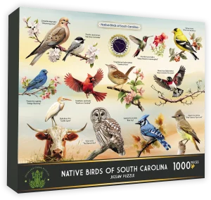 Native Birds of South Carolina Collage By Highland Creek