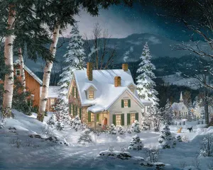 Friends in Winter Cabin & Cottage By White Mountain