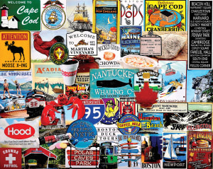 I Love New England United States By White Mountain