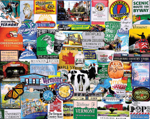 I Love Vermont Collage By White Mountain
