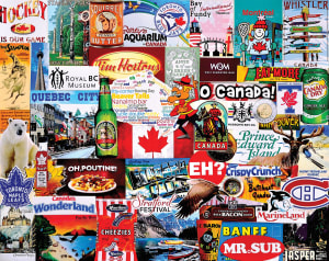 I Love Canada Collage By White Mountain