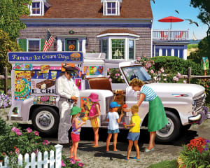 Ice Cream Truck Fourth of July By White Mountain
