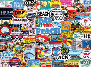 A Day At The Beach Beach & Ocean By White Mountain