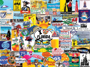 I Love Florida Collage By White Mountain