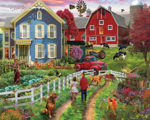 Country Farm Life Farm By White Mountain