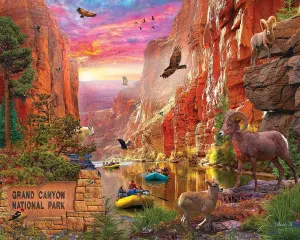 Grand Canyon Collage By White Mountain