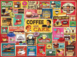 Coffee & Cake Collage By White Mountain