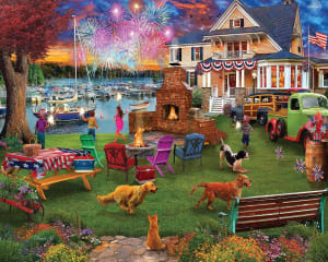 4th of July Nostalgic & Retro By White Mountain