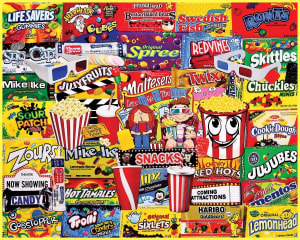 Movie Snacks Dessert & Sweets By White Mountain