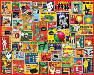 Slang We Used Collage By White Mountain