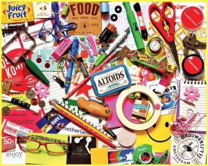 Junk Drawer Collage By White Mountain