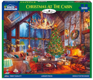Christmas At The Cabin Christmas By White Mountain