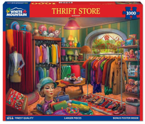 Thrift Store Shopping By White Mountain