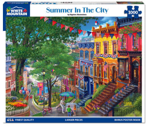 Summer in the City Fourth of July By White Mountain