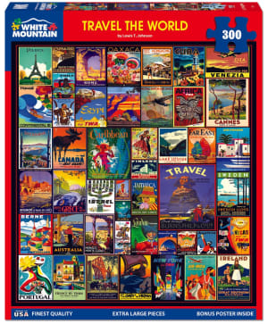 Travel The World Collage By White Mountain