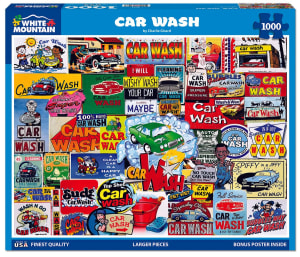 Car Wash Collage By White Mountain