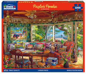 Puzzler's Paradise Cabin & Cottage By White Mountain