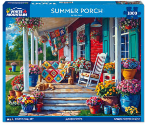 Summer Porch Around the House By White Mountain