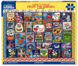 Words of Wisdom from the Garden Collage By White Mountain