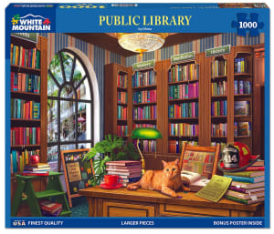 Public Library Books & Reading By White Mountain