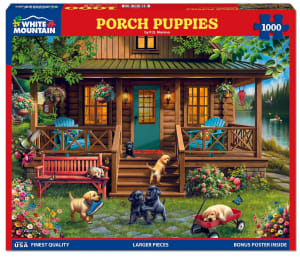 Porch Puppies Dogs By White Mountain