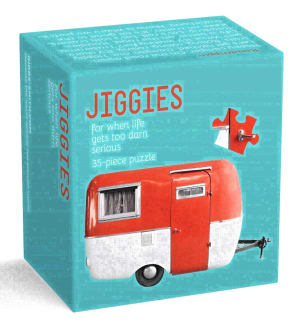 Roadtrippin' Jiggie Puzzle Camping By Gibbs Smith