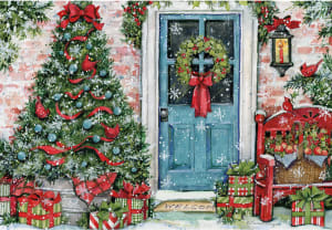 Greenery Greetings Christmas By Lang