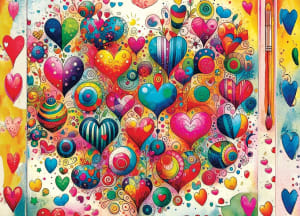All About Love Rainbow & Gradient By Delfy