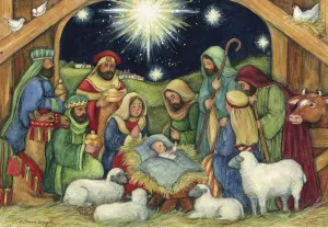 Nativity Christmas By Lang
