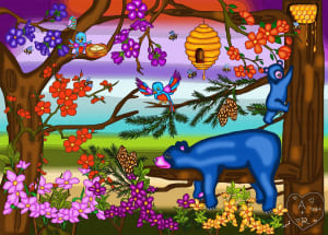 The Bear Necessities Bear By Jacarou Puzzles