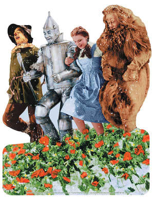 Wizard Of Oz Poppy Fields Mini Puzzle By Paper House Productions