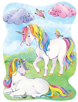 Unicorns Mini Puzzle Unicorn By Paper House Productions