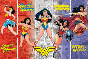 Wonder Woman Generations - Scratch and Dent Superheroes By Paper House Productions