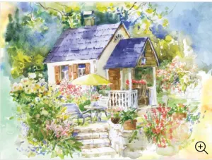 Watercolor Cottages Collection Cabin & Cottage By Karmin International