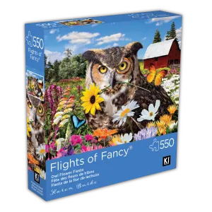 Flights of Fancy - Owl Flower Fiesta Birds By Karmin International