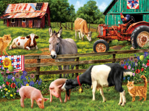 Sharon Steele - A Day On The Farm Farm Animal By Karmin International