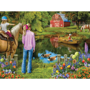 Sharon Steele - At The Benson Barn Farm By Karmin International