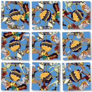 Carousel Ponies Carnival & Circus By Scramble Squares