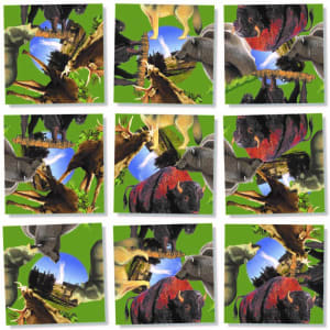 Yellowstone National Park Nature By Scramble Squares